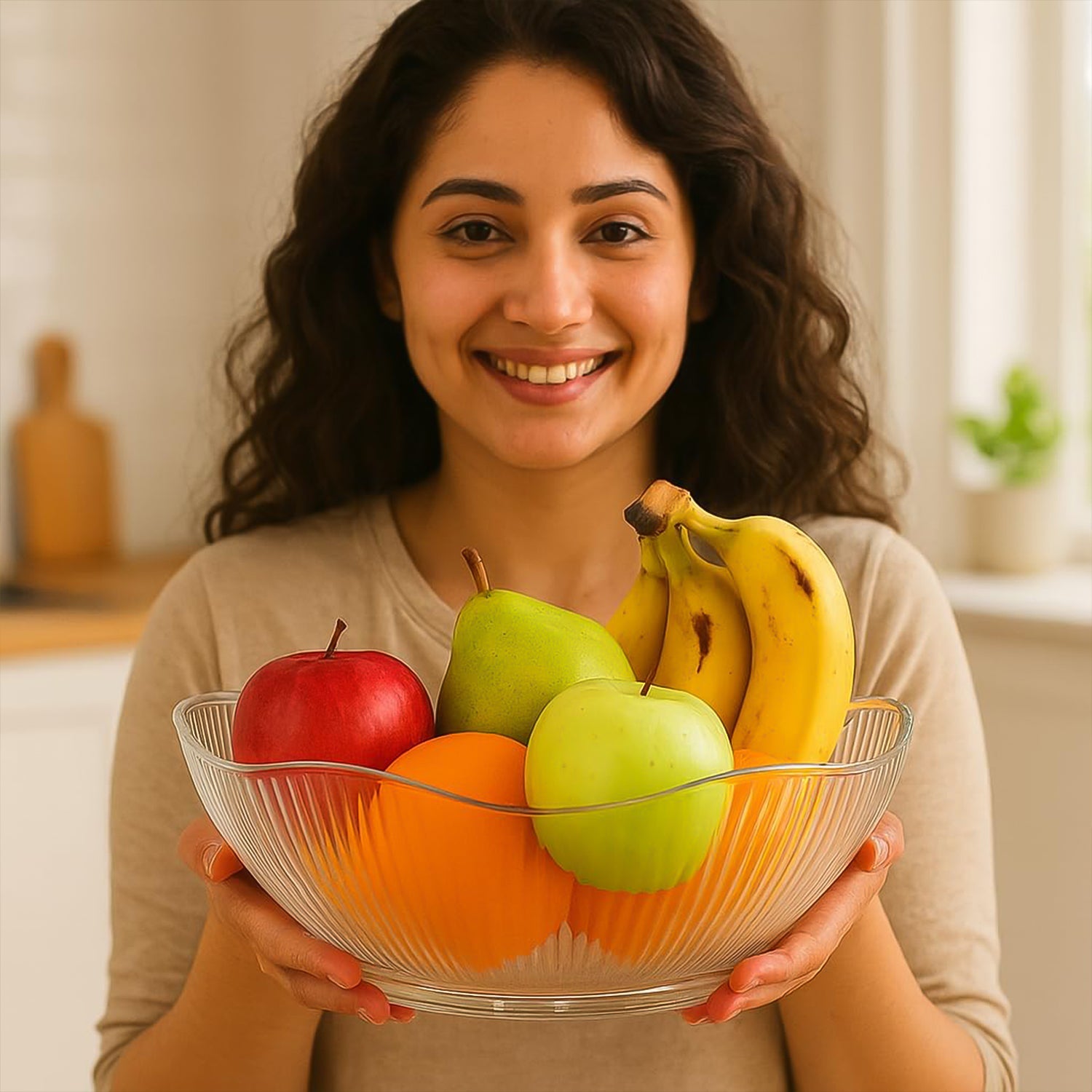 Supermom Wringo Plastic Fruit Storage Basket (1 Pc) Supermom Wringo Plastic Fruit Storage Basket (1 Pc)